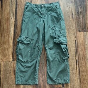 BDG Urban Outfitters Cargo Utility Pants Green Size 10